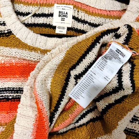 Pinch Silky Cargo Joggers, Billabong Striped Sweater & YFB Top Bundle of 3, SZ L - Picture 5 of 16